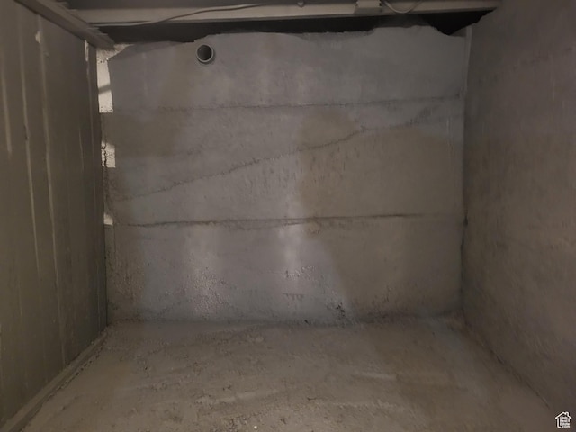 11 W Main St, Eureka, UT 84628 - view of unfinished basement