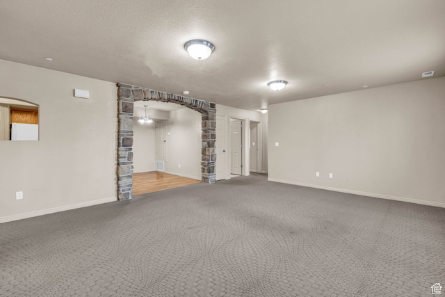 929 W 670 S Unit 1, Pleasant Grove, UT 84062 - basement with carpet and a textured ceiling