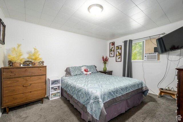 5092 W 4100 S, West Valley City, UT 84120 - bedroom with carpet flooring and cooling unit