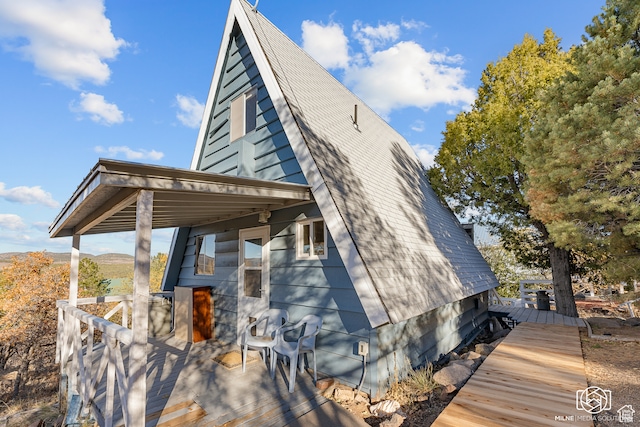 780 W Hillside Dr, Pine Valley, UT 84781 - view of side of home