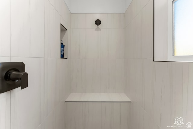 780 W Hillside Dr, Pine Valley, UT 84781 - details with tiled shower