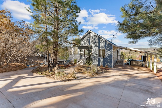 780 W Hillside Dr, Pine Valley, UT 84781 - view of front facade