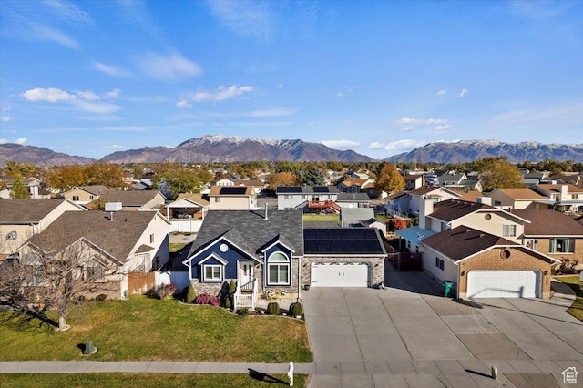 4958 S 3900 W, Roy, UT 84067 - aerial perspective of suburban area with a mountain backdrop