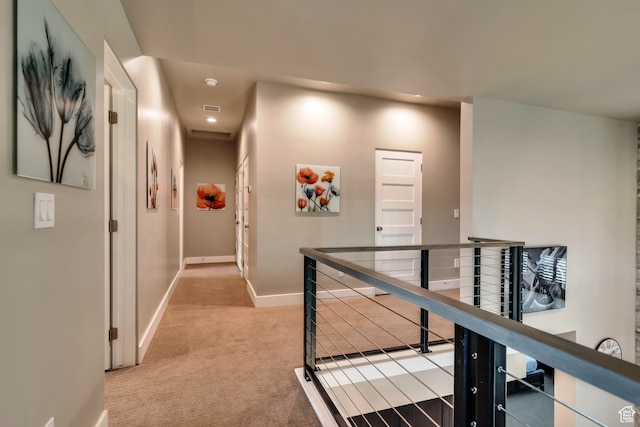 10005 N Meer Cir, Heber City, UT 84032 - hall with light carpet