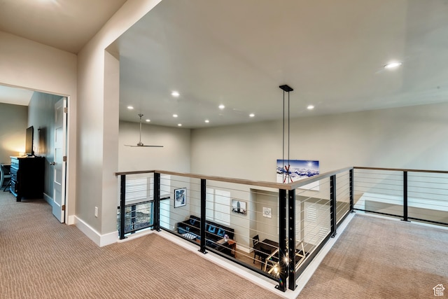 10005 N Meer Cir, Heber City, UT 84032 - hallway with light carpet