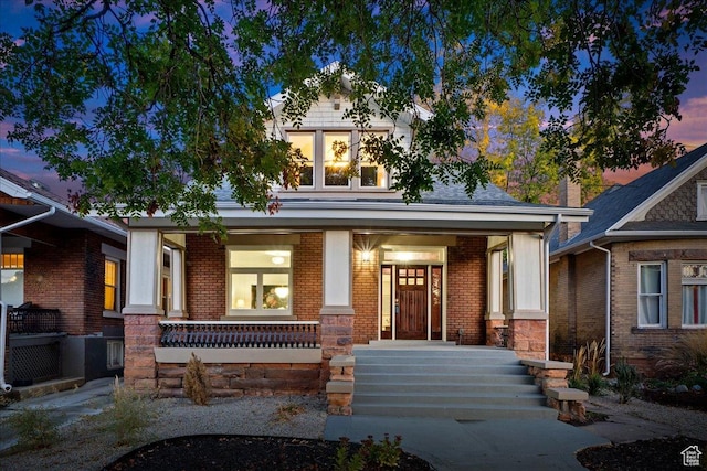 855 S 700 E, Salt Lake City, UT 84102 - view of front of home with a porch and brick siding