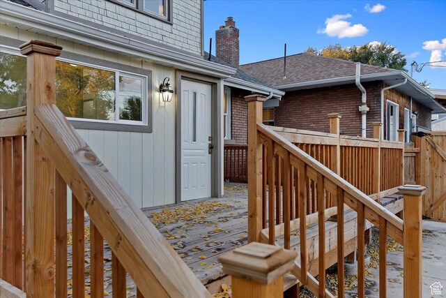 855 S 700 E, Salt Lake City, UT 84102 - view of wooden terrace