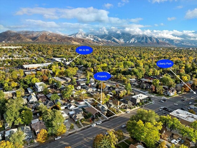 855 S 700 E, Salt Lake City, UT 84102 - aerial view of a mountain backdrop