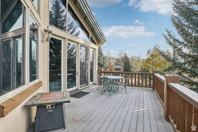 view of deck