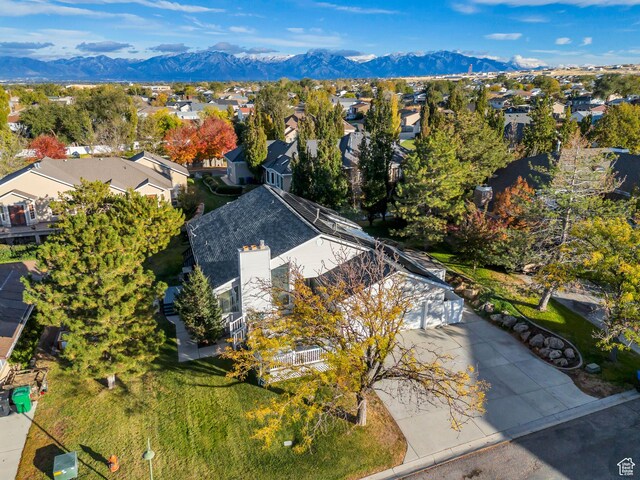 3635 S Arbor Park Dr, Magna, UT 84044 - aerial view of residential area with a mountainous background