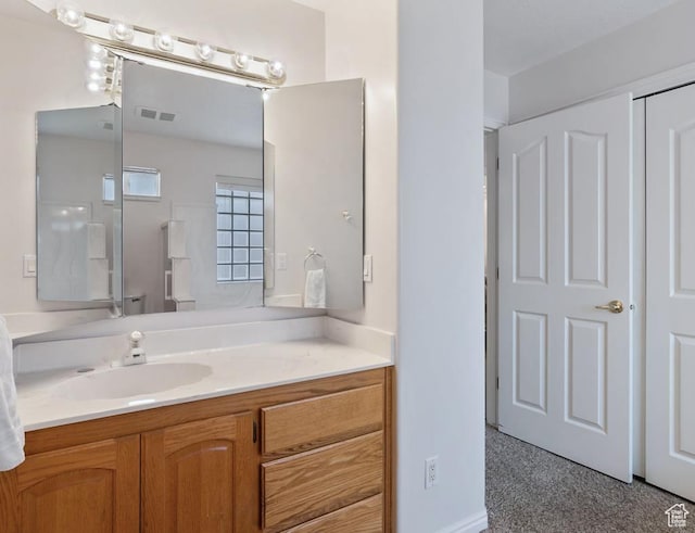 180 N 1100 E Unit 133, Washington, UT 84780 - bathroom featuring visible vents and vanity