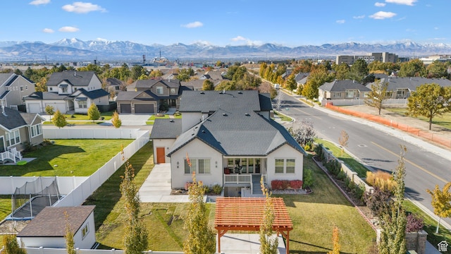 11959 S 235 E, Draper, UT 84020 - aerial view of residential area featuring a mountainous background