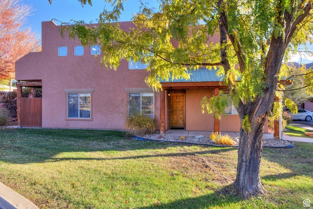 385 E Pueblo Ct, Moab, UT 84532 - view of front of house featuring a front yard