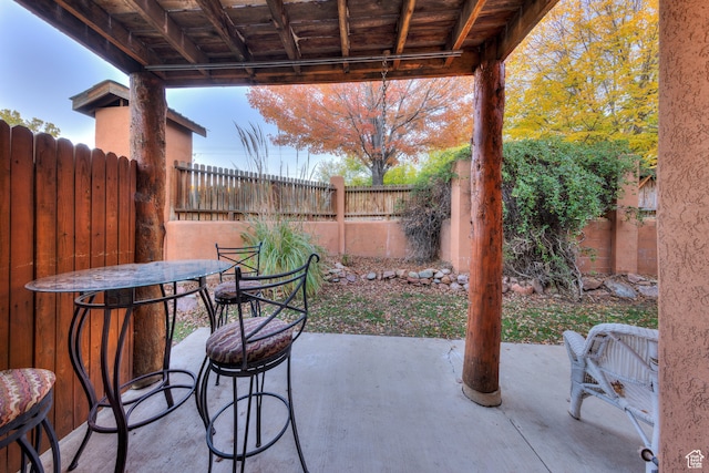385 E Pueblo Ct, Moab, UT 84532 - view of patio