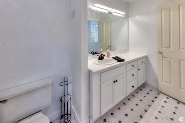 385 E Pueblo Ct, Moab, UT 84532 - bathroom with vanity and toilet