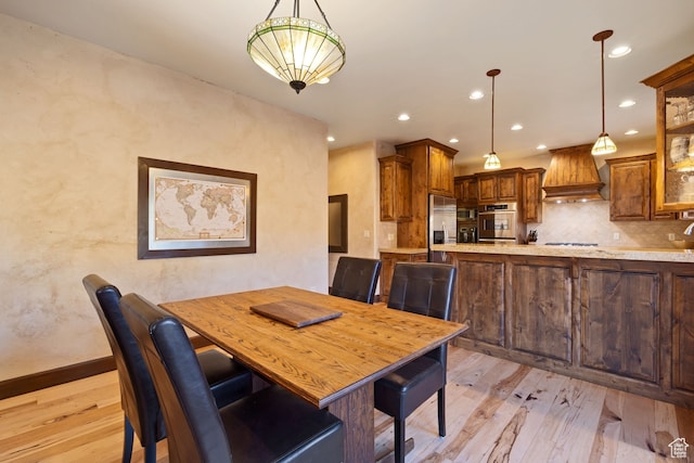 2745 E 4510 S, Holladay, UT 84117 - dining space with light wood-type flooring