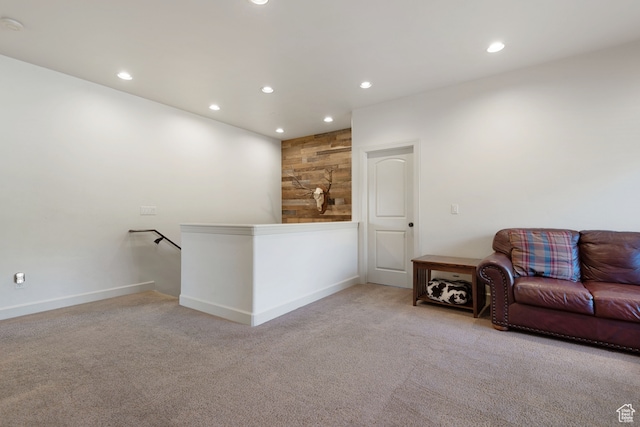 2745 E 4510 S, Holladay, UT 84117 - living room featuring light carpet