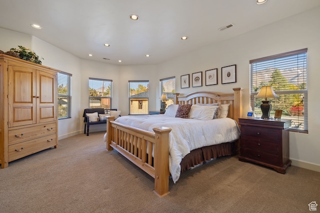 2745 E 4510 S, Holladay, UT 84117 - bedroom featuring multiple windows and light carpet