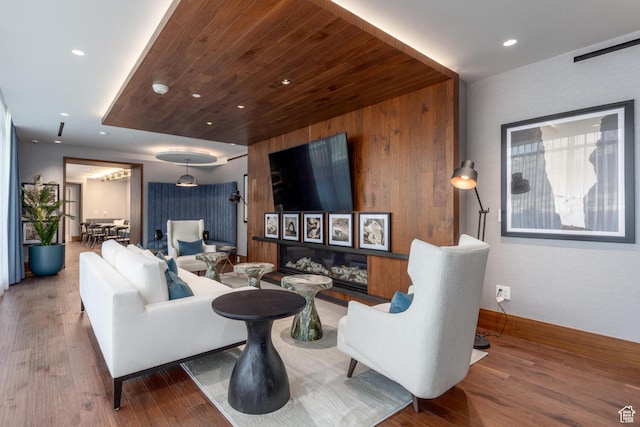 2303 Deer Hollow Rd Unit 1314, Park City, UT 84060 - living room with hardwood / wood-style floors