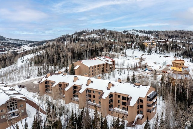 150 W Ridgeview St Unit 220, Brian Head, UT 84719 - view of snowy aerial view