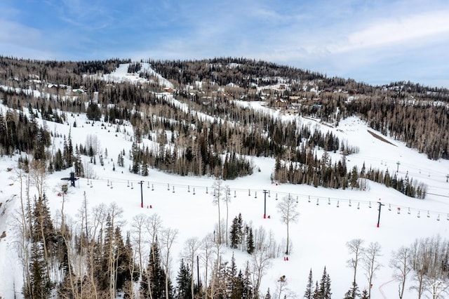 150 W Ridgeview St Unit 220, Brian Head, UT 84719 - view of snowy aerial view