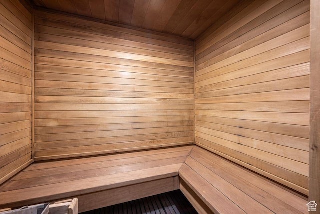 150 W Ridgeview St Unit 220, Brian Head, UT 84719 - sauna / steam room featuring wooden walls and wooden ceiling
