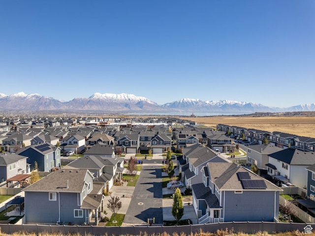 4182 E Paddock Way, Eagle Mountain, UT 84005 - aerial view featuring a mountain view