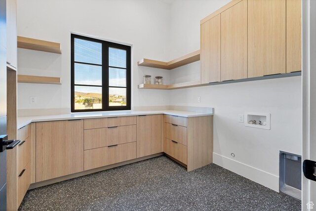 3967 N Hillside Way, Santa Clara, UT 84765 - kitchen featuring light brown cabinetry