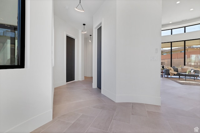 3967 N Hillside Way, Santa Clara, UT 84765 - hallway with light tile patterned flooring
