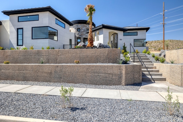 3967 N Hillside Way, Santa Clara, UT 84765 - view of contemporary home