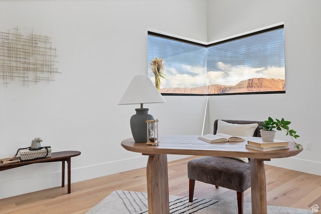 3967 N Hillside Way, Santa Clara, UT 84765 - office space with light wood-type flooring and baseboards