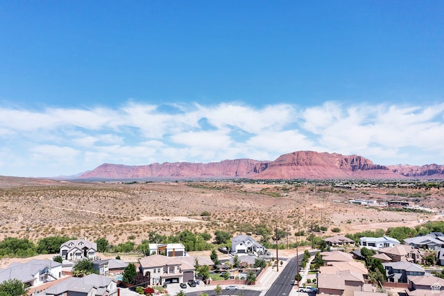 3967 N Hillside Way, Santa Clara, UT 84765 - aerial view featuring a mountain view