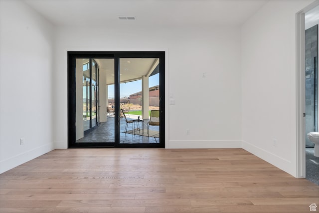 3967 N Hillside Way, Santa Clara, UT 84765 - spare room featuring light wood-type flooring