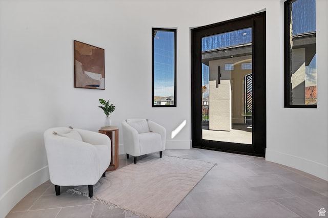 3967 N Hillside Way, Santa Clara, UT 84765 - sitting room featuring light tile patterned floors and plenty of natural light