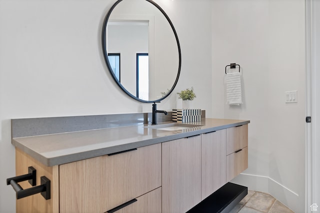 3967 N Hillside Way, Santa Clara, UT 84765 - bathroom with vanity and tile patterned floors