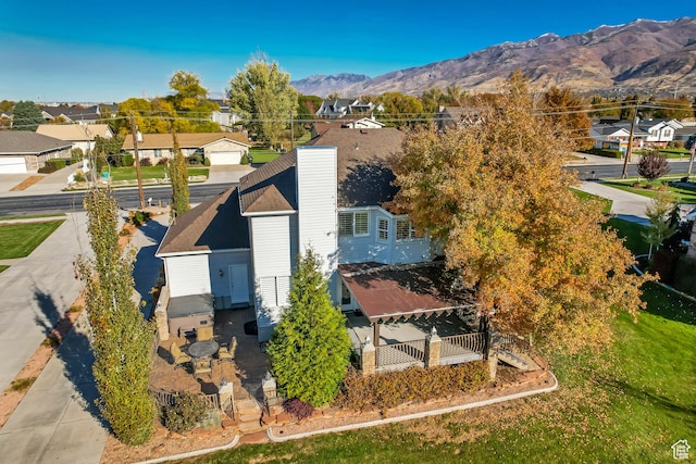 158 E Shepard Ln, Kaysville, UT 84037 - bird's eye view with a mountain view
