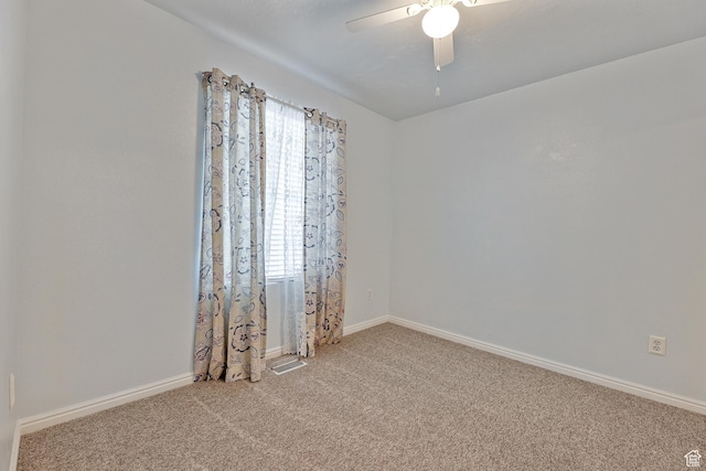 948 W 540th St S, Tooele, UT 84074 - unfurnished room with carpet, ceiling fan, and baseboards
