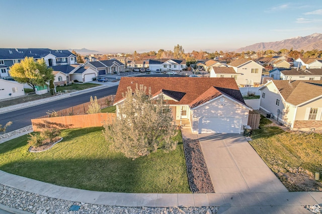 948 W 540th St S, Tooele, UT 84074 - aerial perspective of suburban area featuring mountains