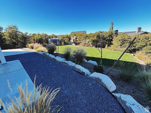 15224 S Tall Woods Dr, Draper Ut Cnty, UT 84020 - view of green lawn featuring a playground