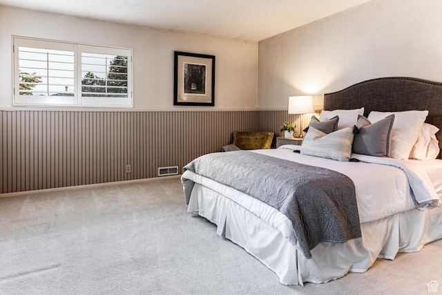 6435 S 1610 E, Murray, UT 84121 - bedroom with carpet and a wainscoted wall