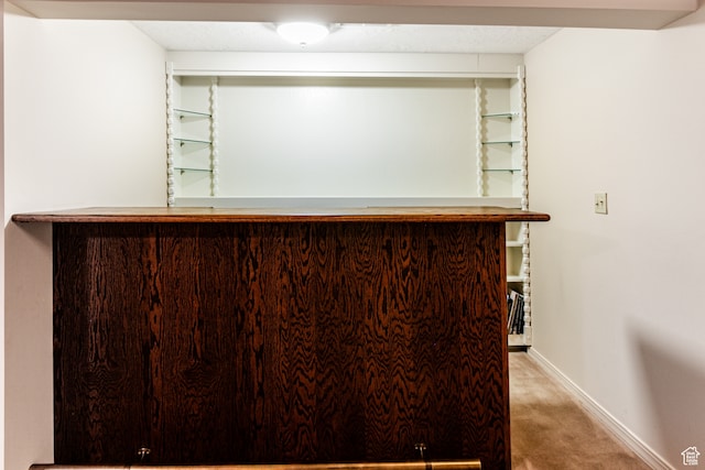 6435 S 1610 E, Murray, UT 84121 - indoor dry bar featuring carpet floors and baseboards