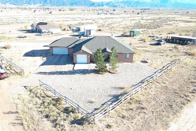 3741 W 5200 N, Cedar City, UT 84721 - overview of rural landscape with mountains and a desert landscape