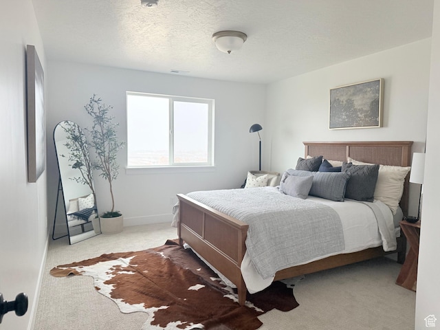 577 N Hawthorn Dr Unit 29, Salem, UT 84653 - carpeted bedroom with baseboards and a textured ceiling