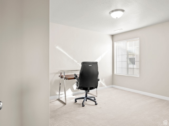 2424 N Lazy J Ln, Lehi, UT 84043 - carpeted office with a textured ceiling