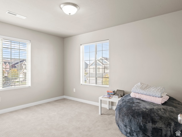 2424 N Lazy J Ln, Lehi, UT 84043 - bedroom with light carpet and multiple windows