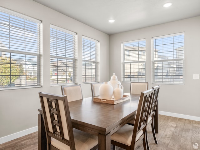 2424 N Lazy J Ln, Lehi, UT 84043 - dining area featuring plenty of natural light and wood-type flooring