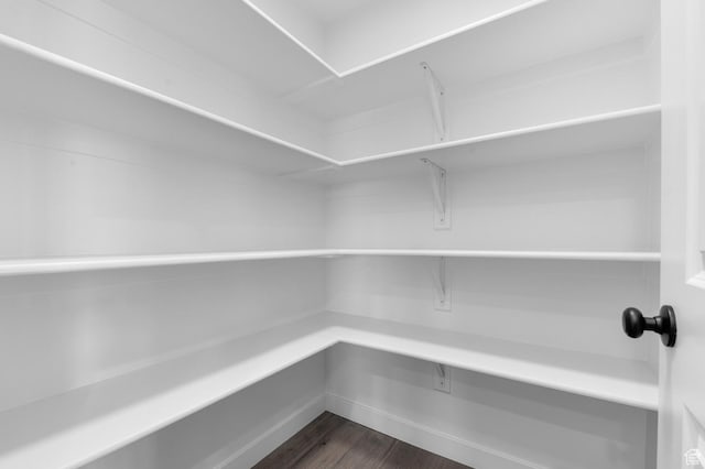 view of pantry