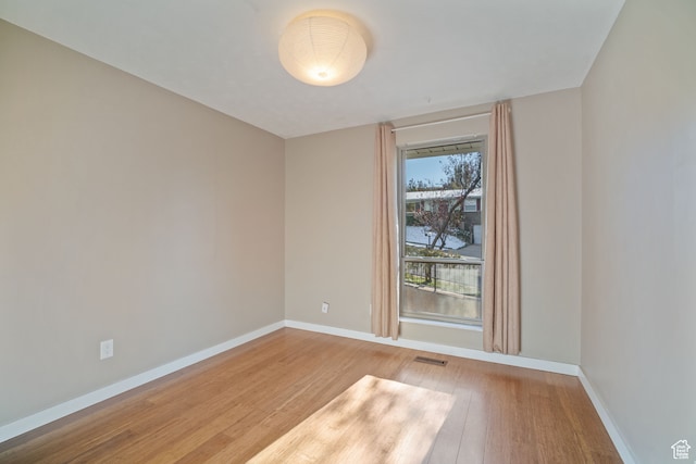 151 S Bernice Way, North Salt Lake, UT 84054 - spare room featuring light hardwood / wood-style flooring
