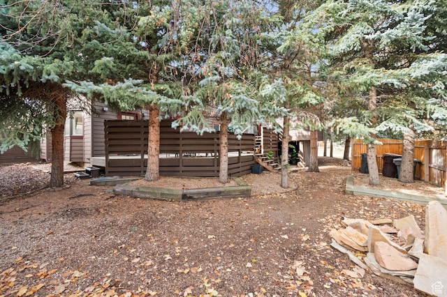 1492 W Meadow Loop Rd Unit 21/22, Snyderville, UT 84098 - view of yard featuring a deck