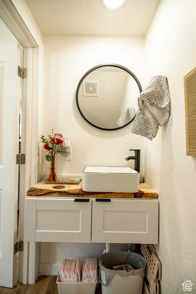 details featuring vanity